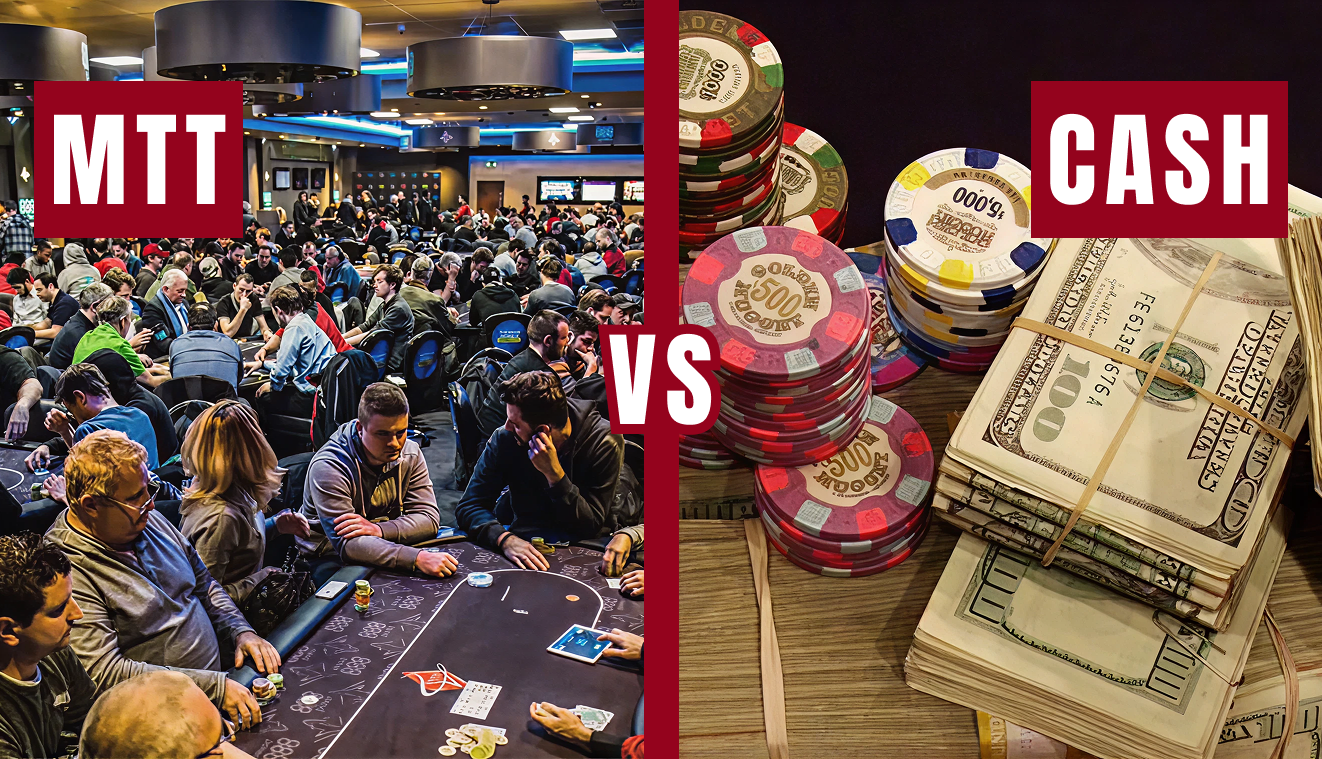 Comparação entre mtt e cashgame