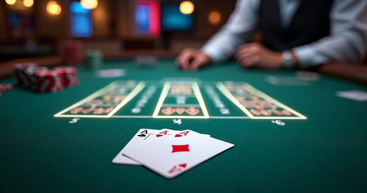 Poker cards showing blockers concept with aces and kings chart overlay